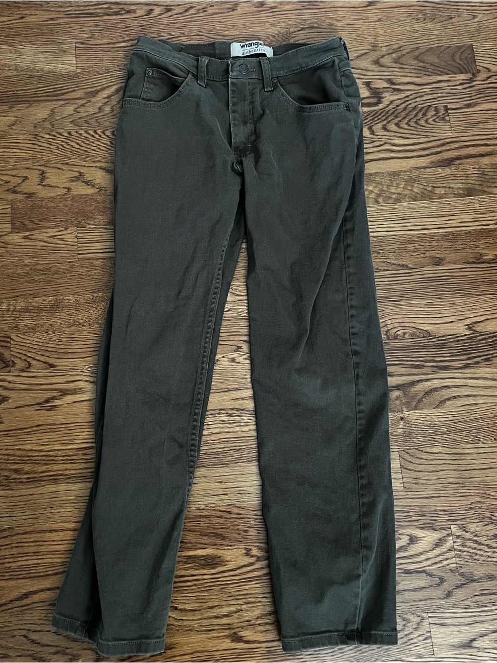 Wrangler Men's Olive Green Pants
